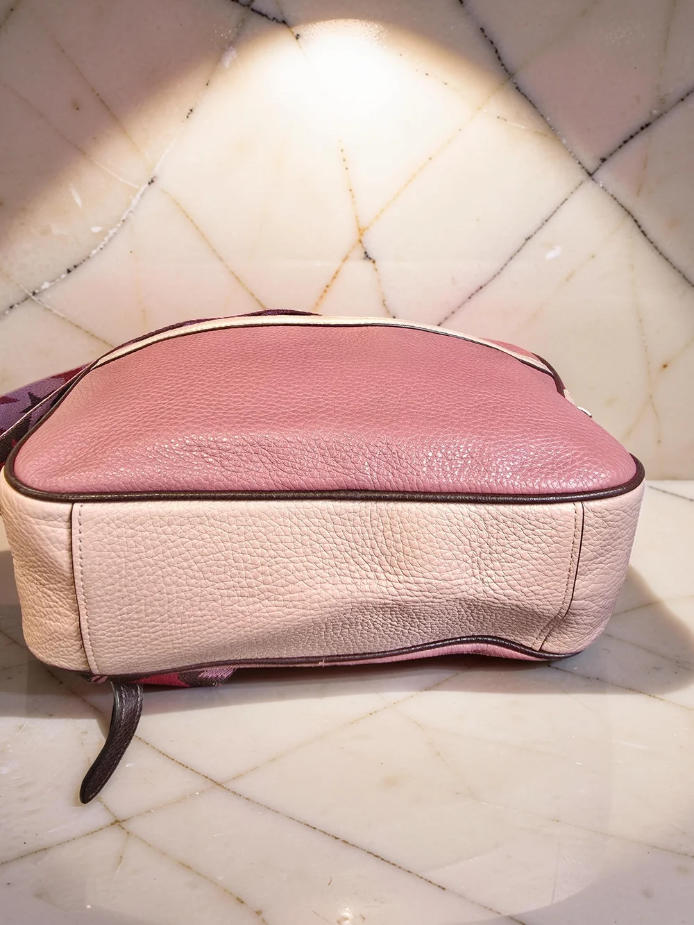 Coach Jes Crossbody in Colorblock Rose - 2 Hangtags